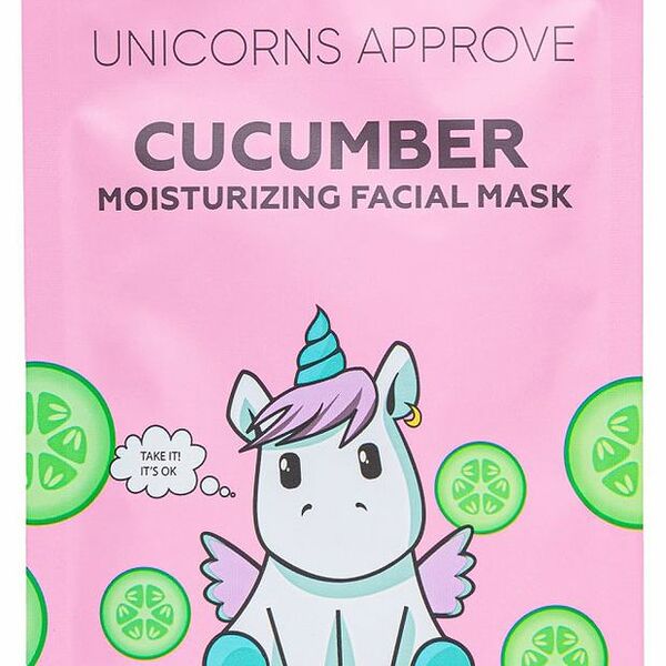 Маска Unicorns Approve с экстрактом огурца тканевая 1 шт