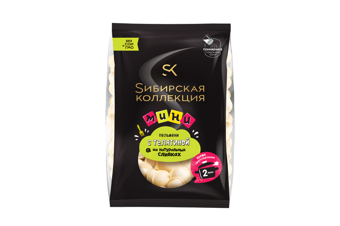 

Пельмени мини Сибирская коллекция с телятиной на натуральных сливках 700 г