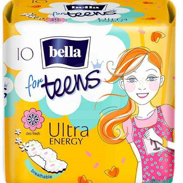Прокладки супертонкие Bella Teens Energy Deo