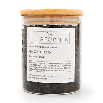 Чайный напиток TEAFORNIA Улун Да Хун Пао 70г, Россия