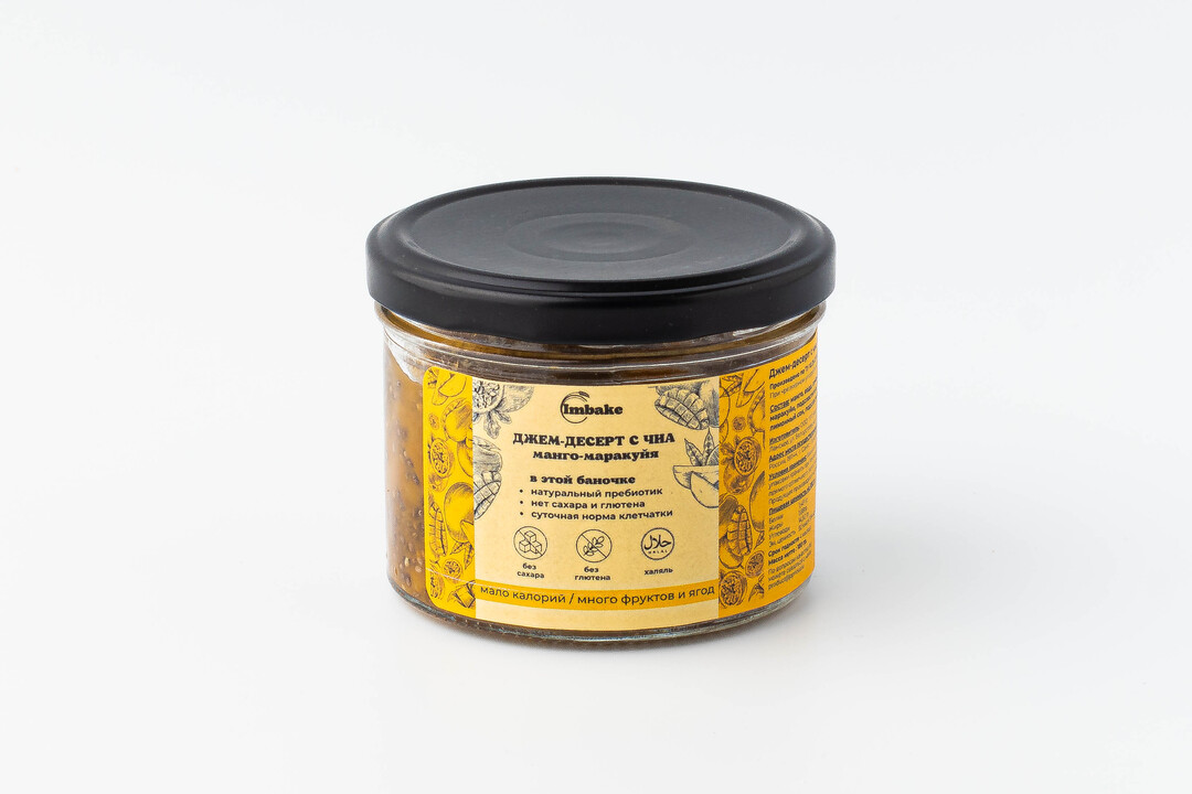 

Джем-десерт с чиа ВкусВилл Манго-маракуйя 180 г