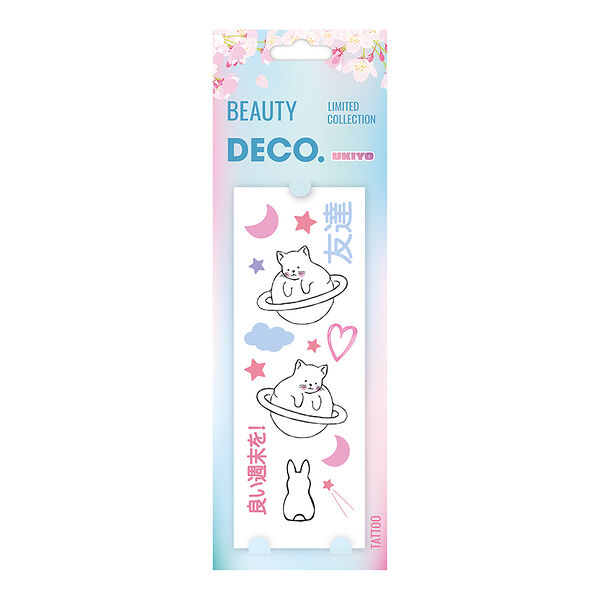 Татуировка для тела Deco. Ukiyo by Miami Tattoos переводная (Summer Universe)