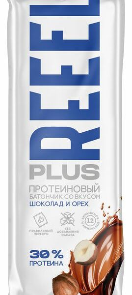 Батончик Reeel Шоколад и орех протеиновый