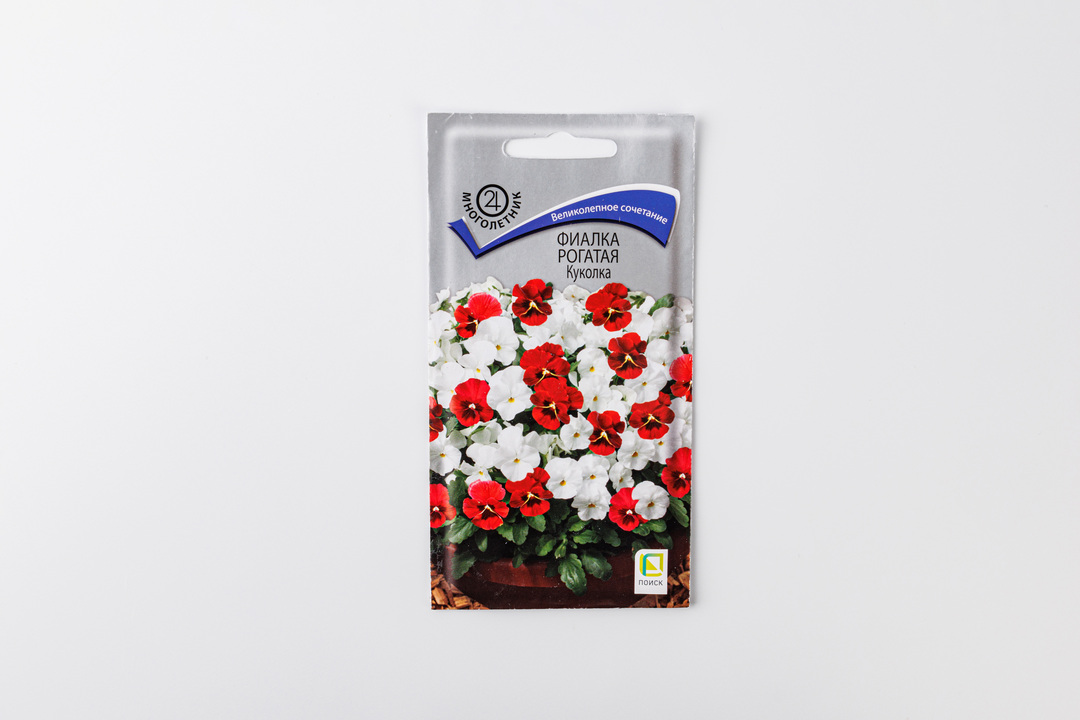 

Семена Поиск фиалка рогатая Куколка 1 г
