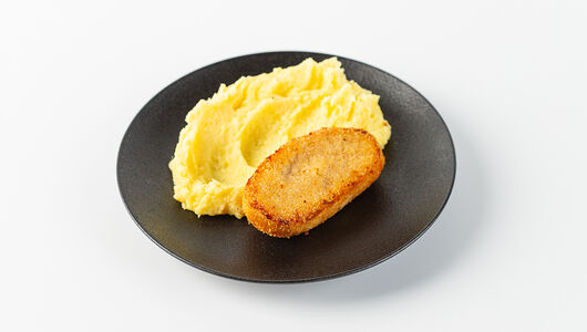 Котлета из щуки 1 шт. с картофельным пюре