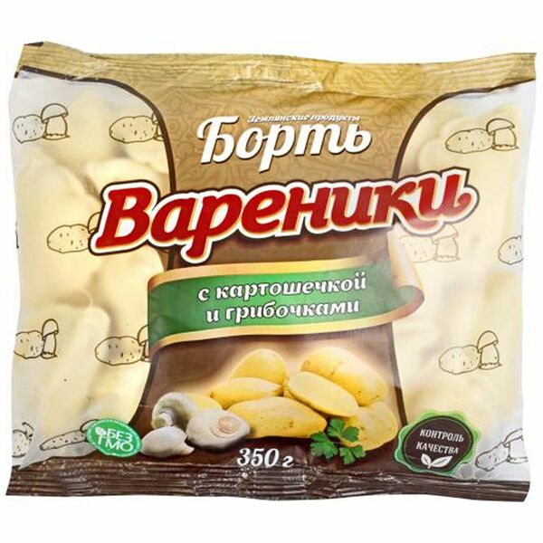 Вареники Борть картофель-грибы