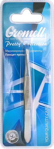 

Пинцет для бровей Gromell прямой