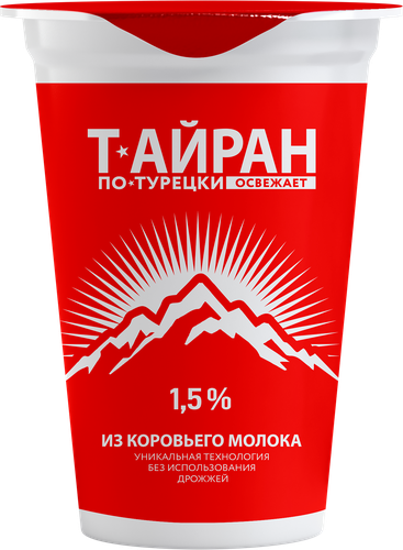 

Тайран по-турецки Молочные Горки с солью 1.5% 220 г
