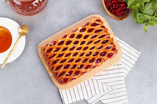 

Пирог с брусникой, 350 г