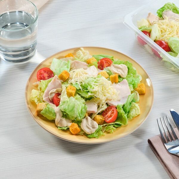 Салат Рестория Шеф Цезарь с курицей 180г