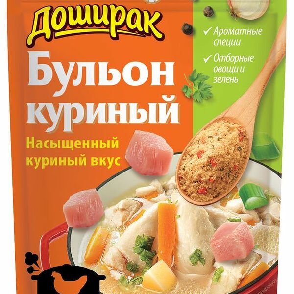 Бульон Доширак со вкусом курицы