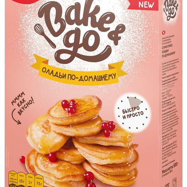 Смесь для выпечки Увелка оладьи по-домашнему 500 г