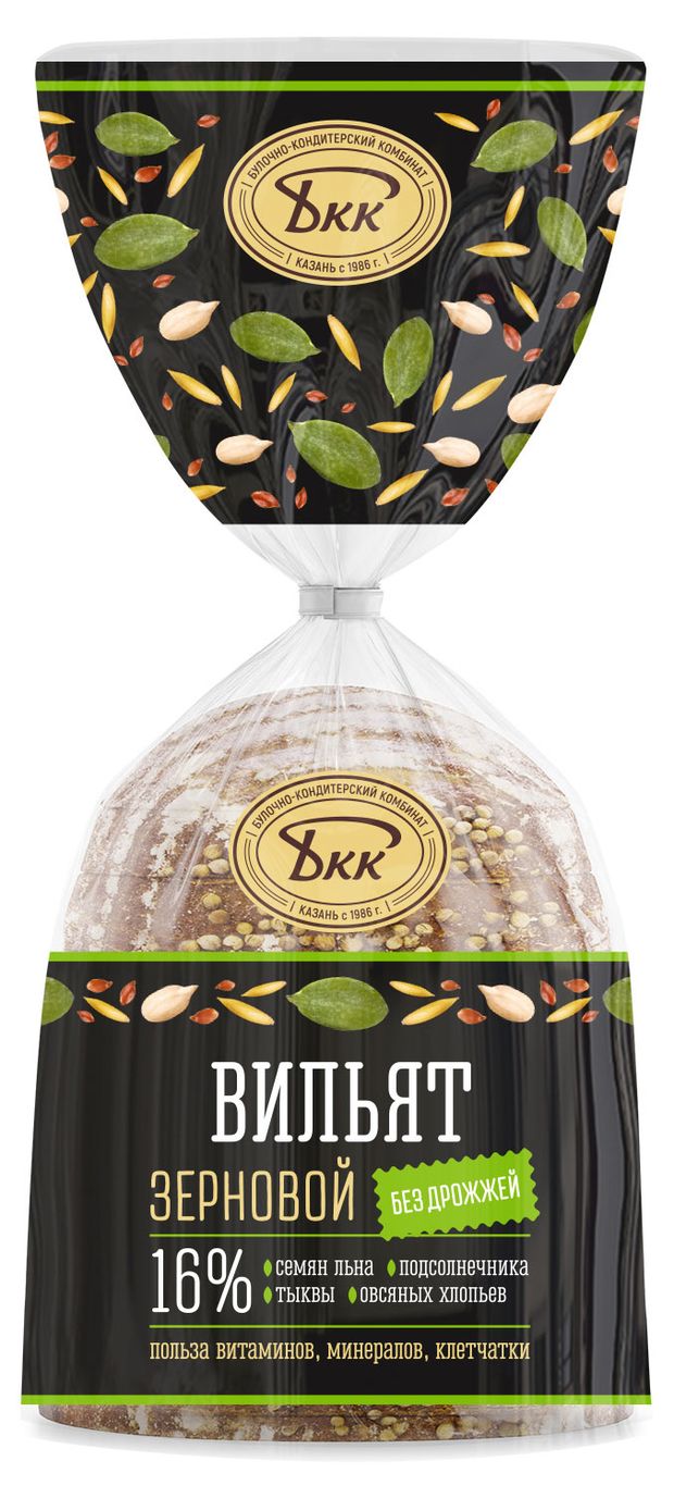 

Хлеб БКК Вильят зерновой нарезка 300 г