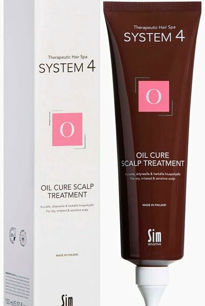 Маска-пилинг терапевтическая О System 4 для очищения кожи головы 150мл