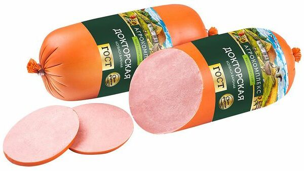 Колбаса вареная Агрокомплекс Докторская 500г