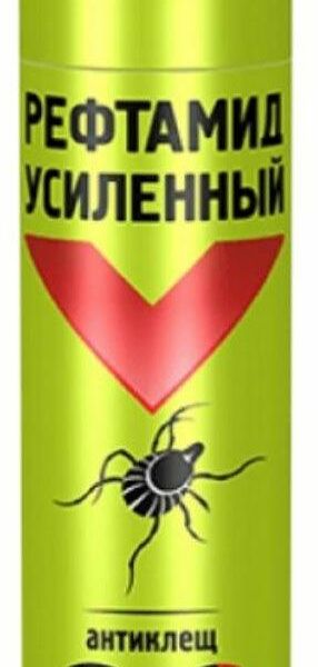 Аэрозоль от клещей Рефтамид Усиленный Антиклещ 150мл