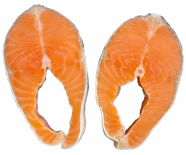 Лосось атлантический семга стейк свежемороженый