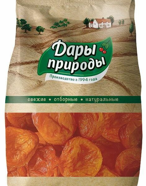 Абрикосы сушеные Дары природы