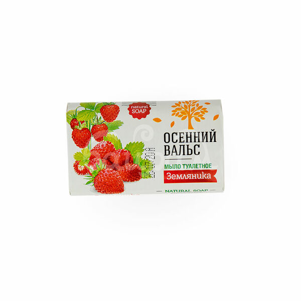 Мыло туалетное Осенний Вальс 75гр Земляника