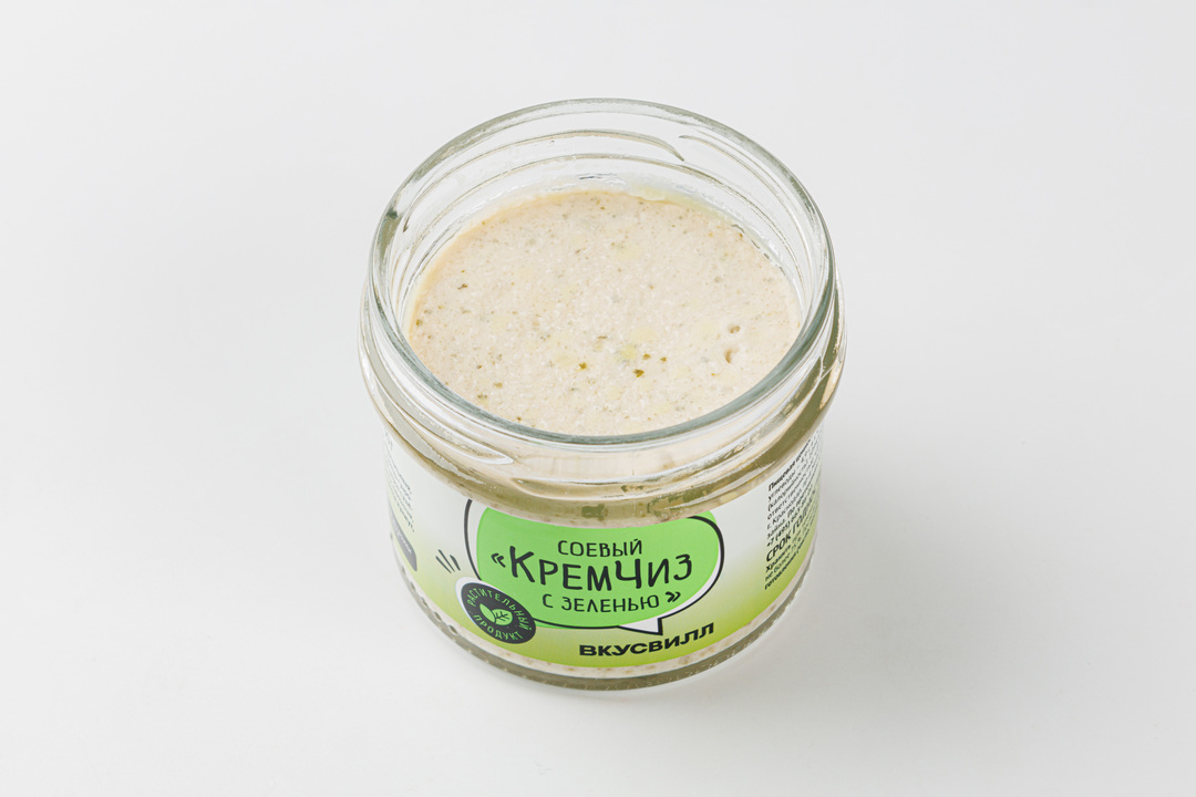 

Соевый крем-чиз с зеленью