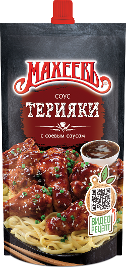 Соус деликатесный Терияки д/п с доз 230г Махеевъ