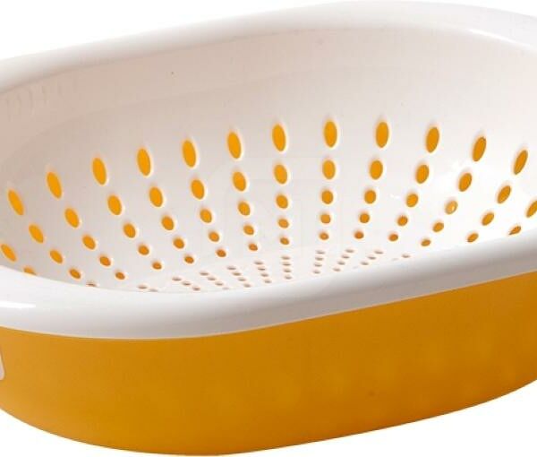 Дуршлаг Бытпласт с миской в ассортименте