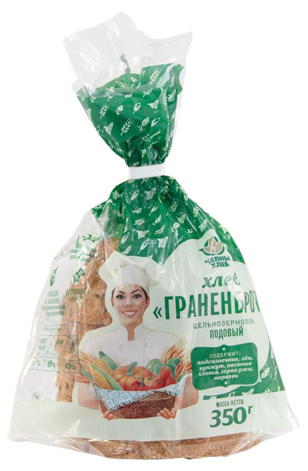 

Хлеб Челны-Хлеб Граненброт нарезной 350 г
