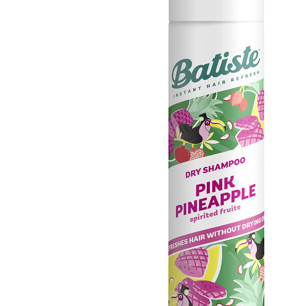 BATISTE Сухой шампунь для волос Pink Pineapple с ароматом тропических фруктов, 200 мл