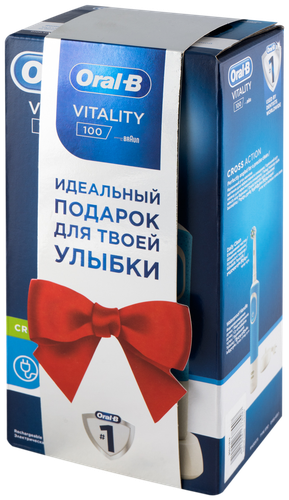 

Набор подарочный Oral-B Зубная щетка электрическая Vitality D100 CrossAction