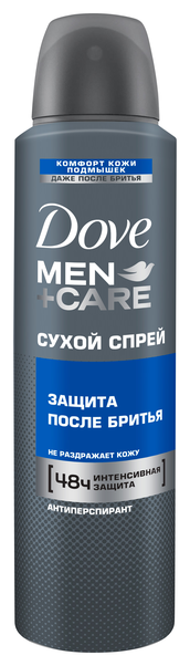 

Антиперспирант спрей Dove Men + Care Защита после бритья 150 мл