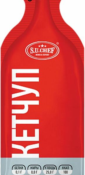 Кетчуп томатный S.U.Chef, 10 г