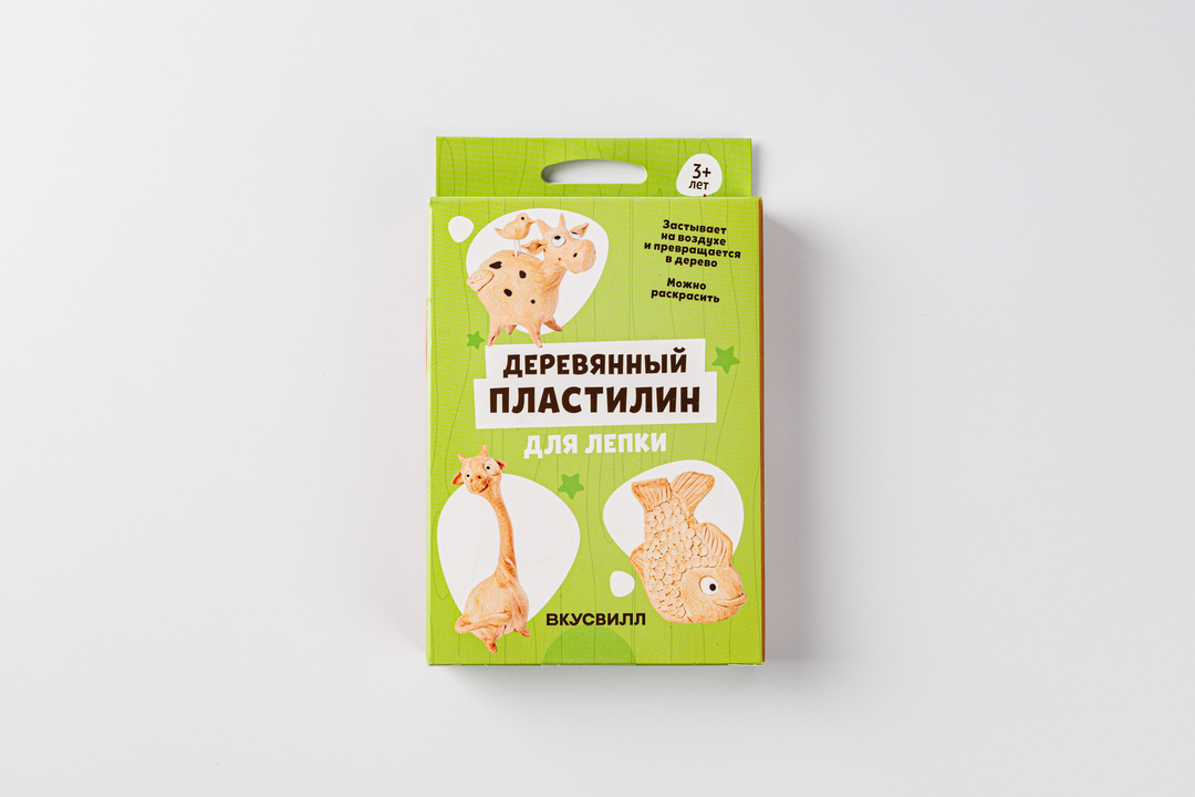 

Деревянный пластилин для творчества