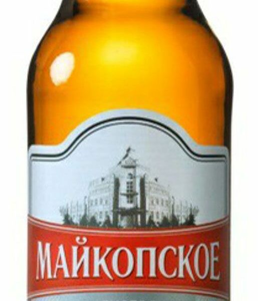 Пиво Майкопское безалкогольное 0% 0.5л