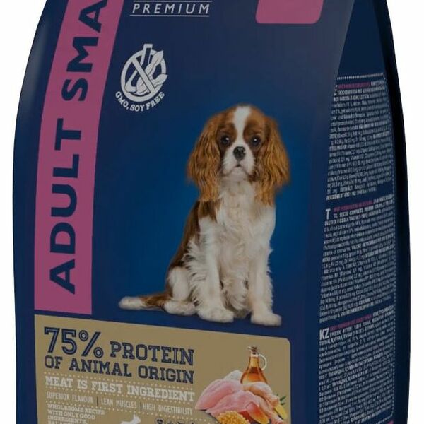 Корм Brit для взрослых собак мелких пород Premium курица 1 кг