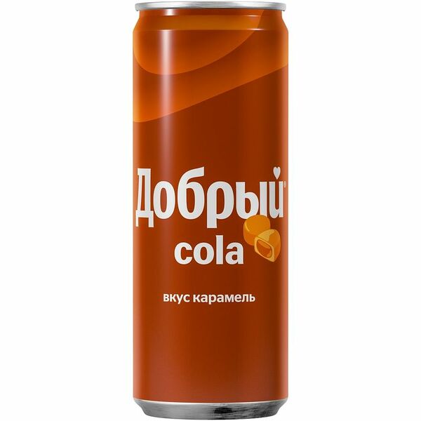 Напиток газированный Добрый cola безалкогольный с карамелью 250 мл