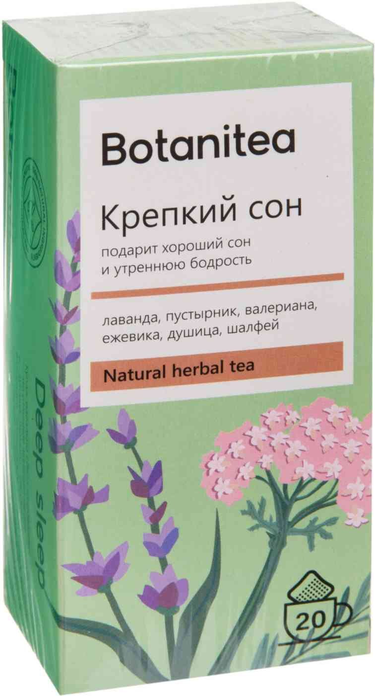 

Травяной чай Botanitea Biopractika Крепкий сон 20 × 1.8 г, 36 г