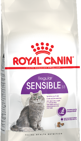 Роял Канин, Сенсибл 33 (Royal Canin, Sensible 33) (400 гр)