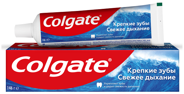 Зубная паста Colgate Крепкие зубы Свежее дыхание 