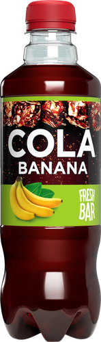 

Напиток газированный Fresh Bar Cola Banana 480 мл