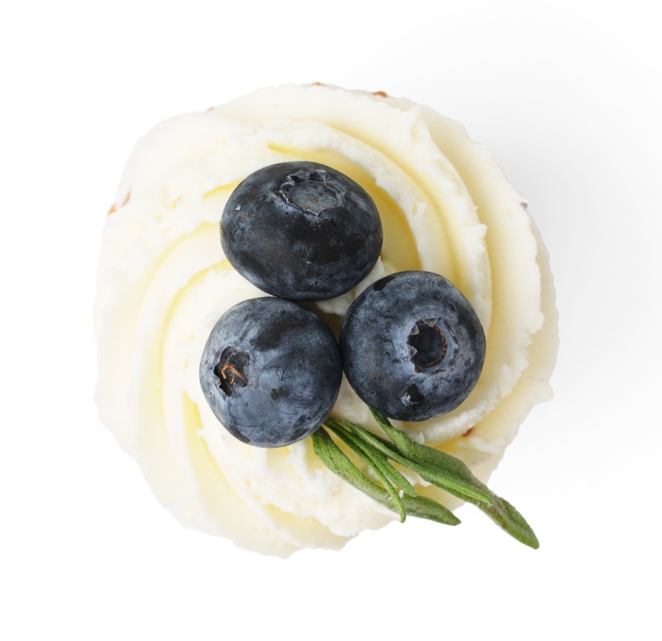 

Капкейк ванильный с голубикой «Азбука вкуса» 110 г