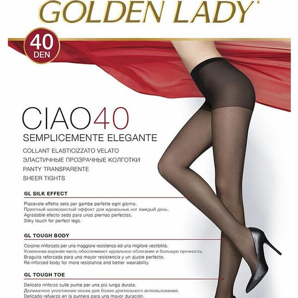 Колготки Golden Lady Ciao 40 Nero р. 2