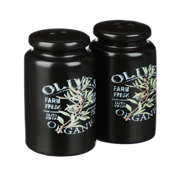 Millimi олива набор для соли и перца, 5х8см, керамика