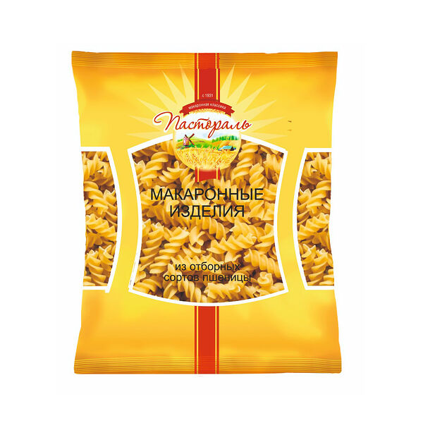 Макаронные изделия Пастораль Витушка грВ в/сорт ф 0,5кг