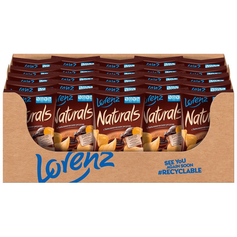 

Чипсы картофельные Lorenz Naturals с бальзамическим уксусом 90 г