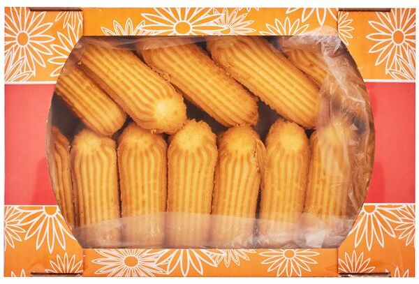 Печенье сдобное Полоска песочная ТМ Мастер-Конд