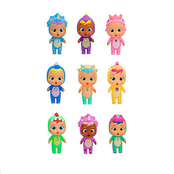 Игровой набор Cry Babies волшебные слезки Дино с куклой 3+, Китай