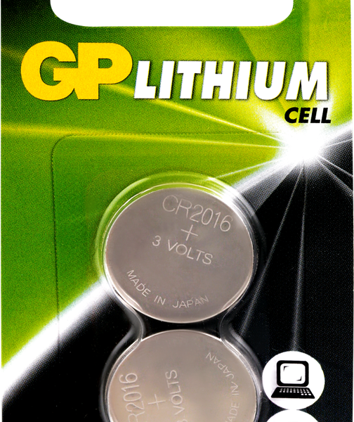 Элемент питания GP CR2016-7CR2 20/280, 2шт