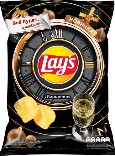 

Чипсы картофельные Lay's Игристое 120 г