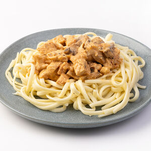 Баветте с индейкой и грибами