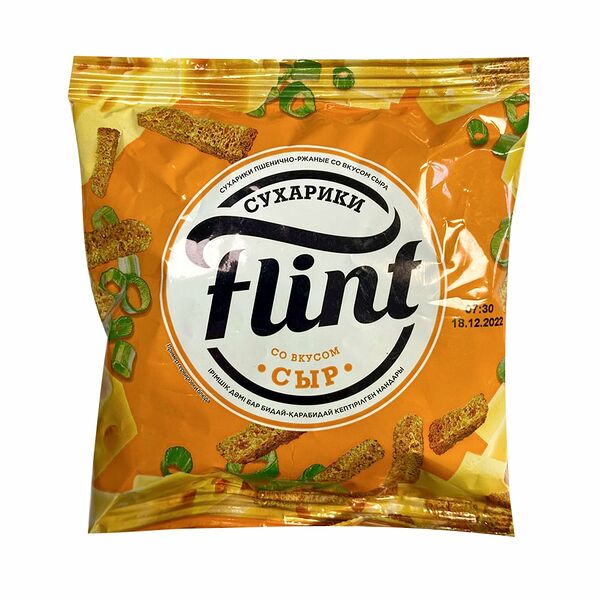 Сухарики ржано-пшеничные, Flint, 60 г, в ассортименте